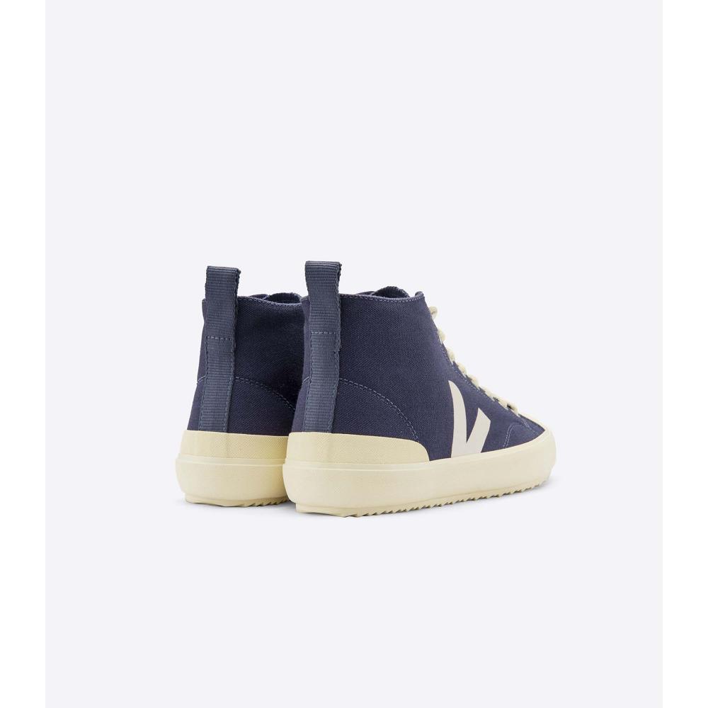 Veja NOVA HT CANVAS Hoog Dames Blauw | NL 351MQZ